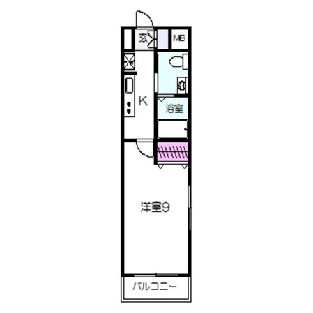 リアライズ住之江公園の物件間取画像